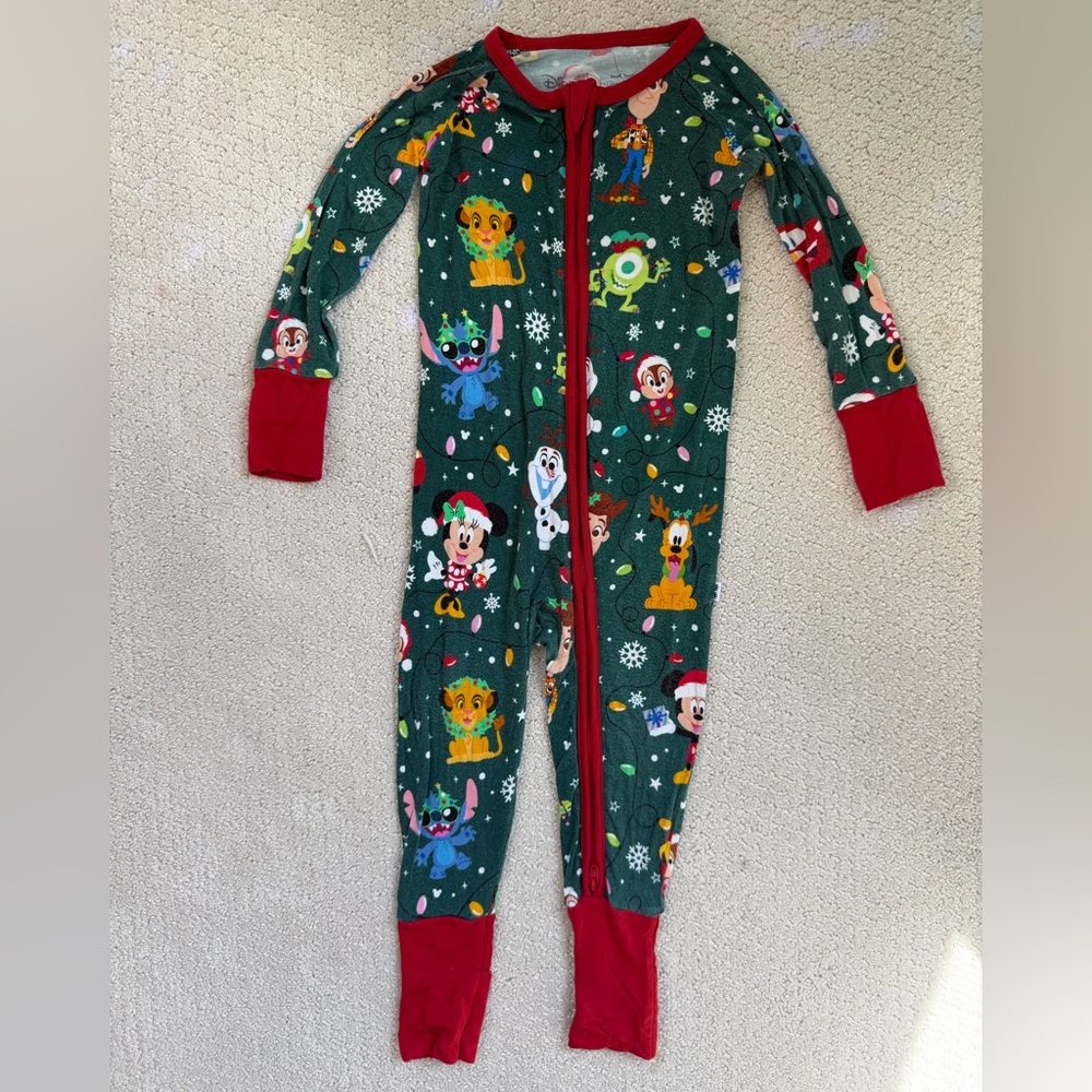 Little Sleepies Disney Christmas Parade Holiday Character Footie